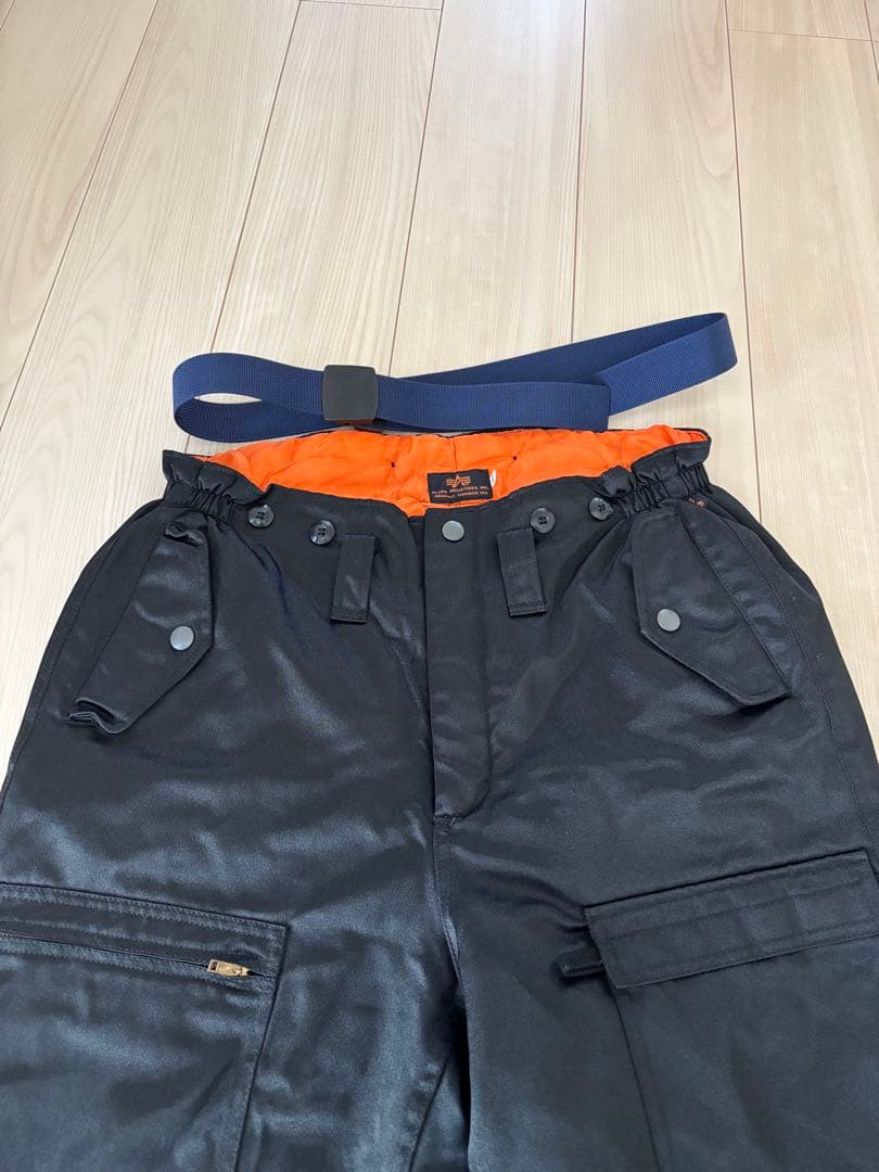 美品 90s ALPHA アルファ フライトパンツ L 希少 バイカー
