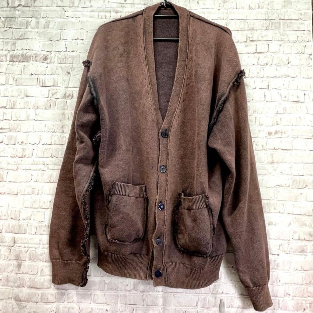 UNUSED US2437 Cotton knit cardigan サイズ3