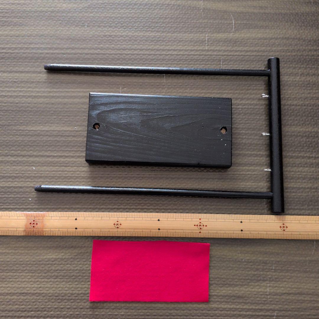 つまみ細工 吊るし飾りと雛飾りセット　 雛壇 　赤