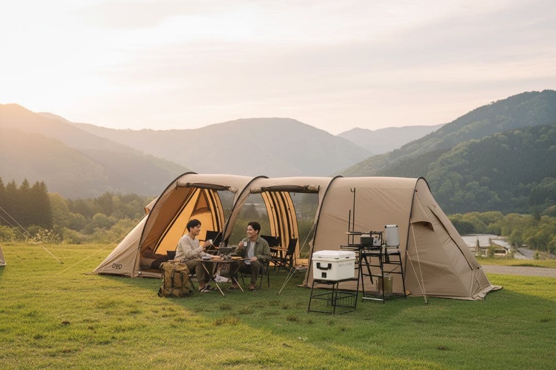 DOD カマボコテント2 付属品完備 劣化あり 焚き火タープTC未使用