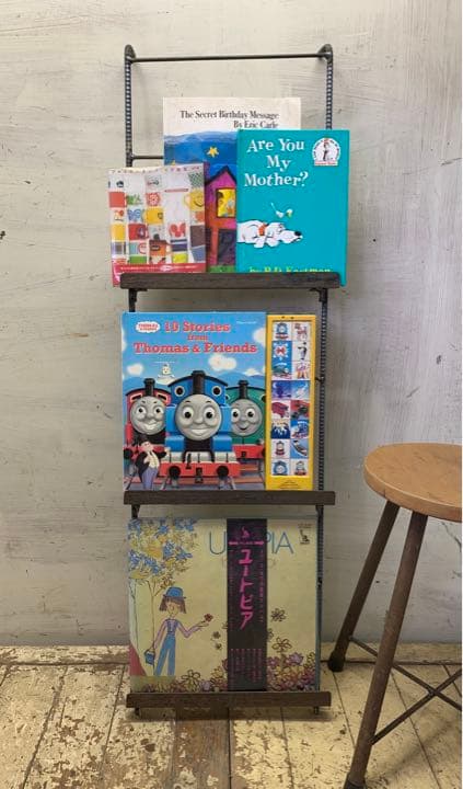 アイアン　シェルフラック　ラックのみ　収納陳列棚店舗什器