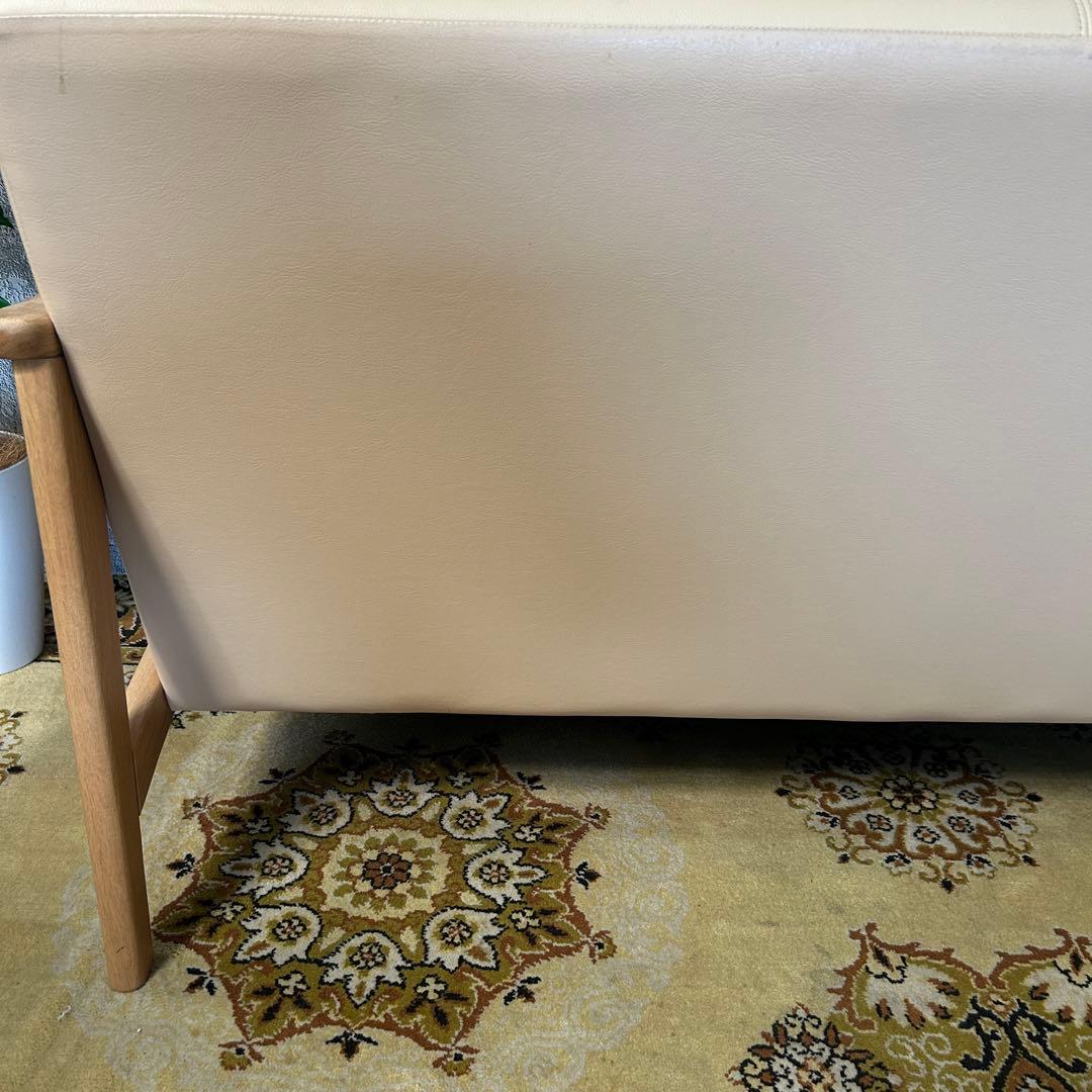 ꧁浜本工芸 HAMAMOTO꧂2人掛けアームソファ レザー 皮 肘置き 肘掛け