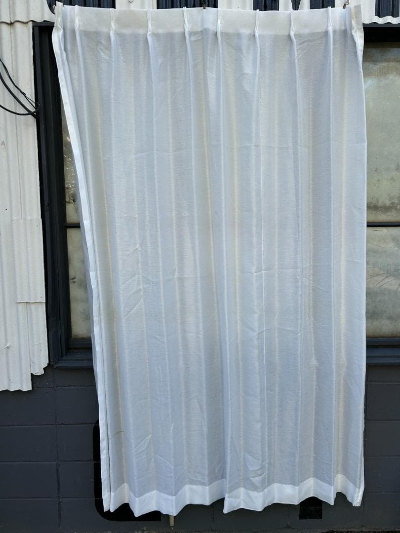 W240×H145×2枚セット　NITORI / ニトリ　オーダーレースカーテン