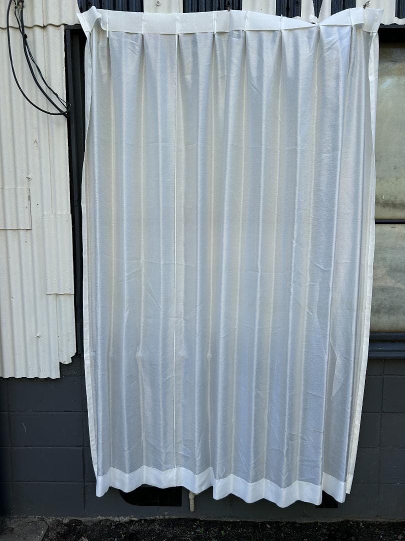 W240×H145×2枚セット　NITORI / ニトリ　オーダーレースカーテン