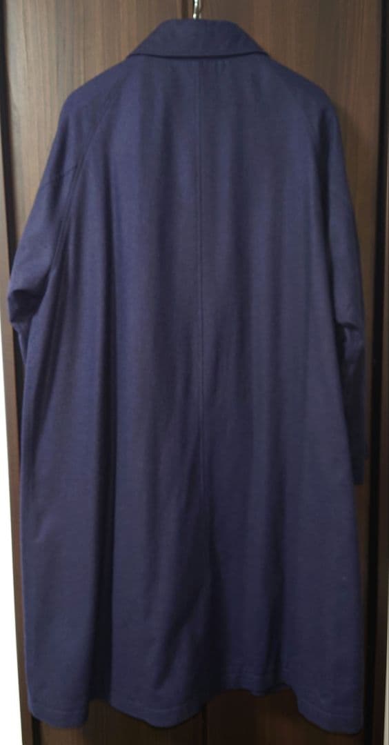 【くろ様】ポリプロイド　POLYPLOID　ロングコートC　ネイビー