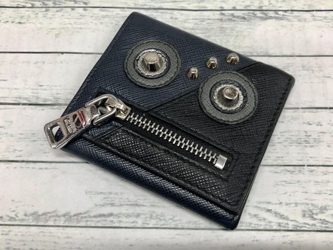 PRADA プラダ サフィアーノ ロボットケース 小銭入れ　6351