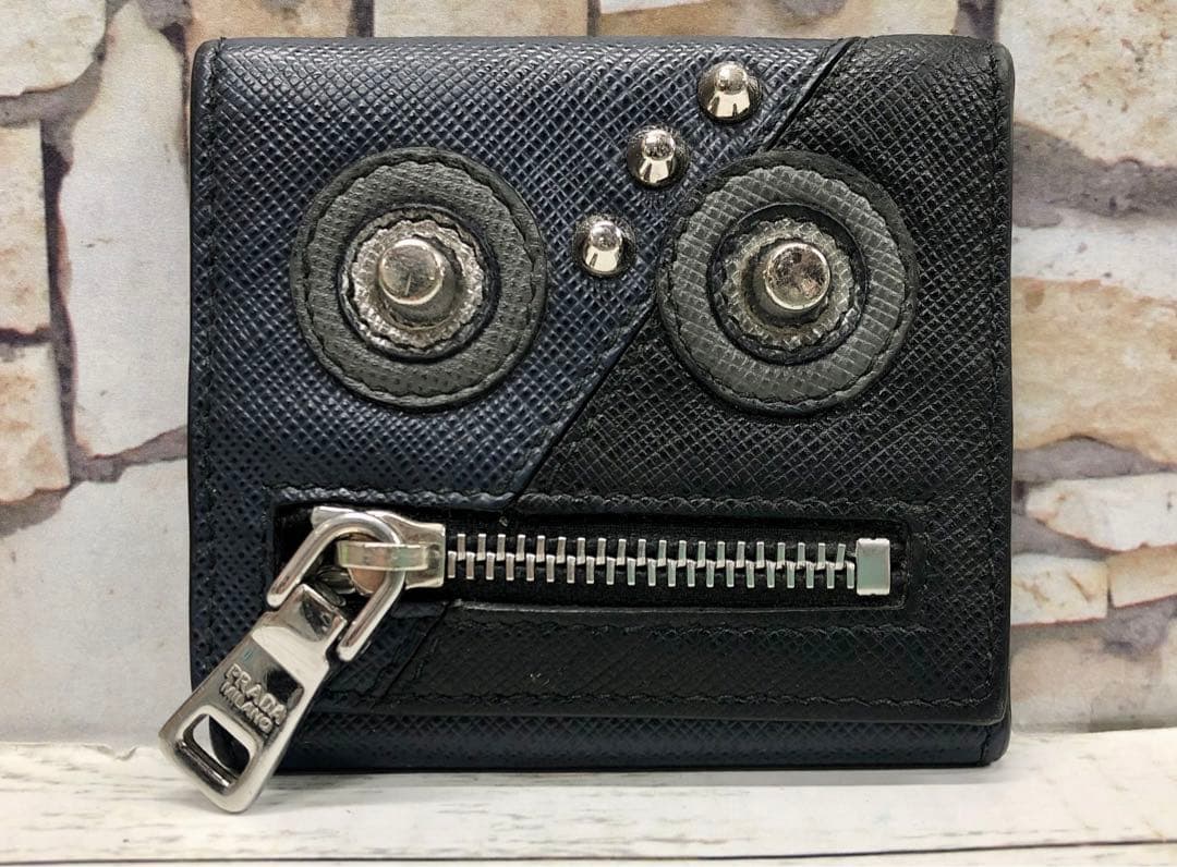 PRADA プラダ サフィアーノ ロボットケース 小銭入れ　6351