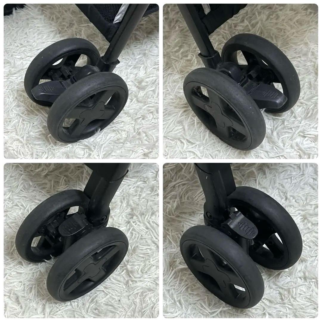 ✨付属品沢山❗✨　美品　新生児　Joie スマバギ　防寒マフ　レンインカバー付き