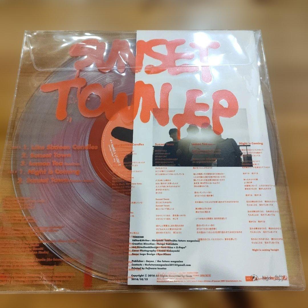 限定Yogee New Waves 「SUNSET TOWN EP 」レコード