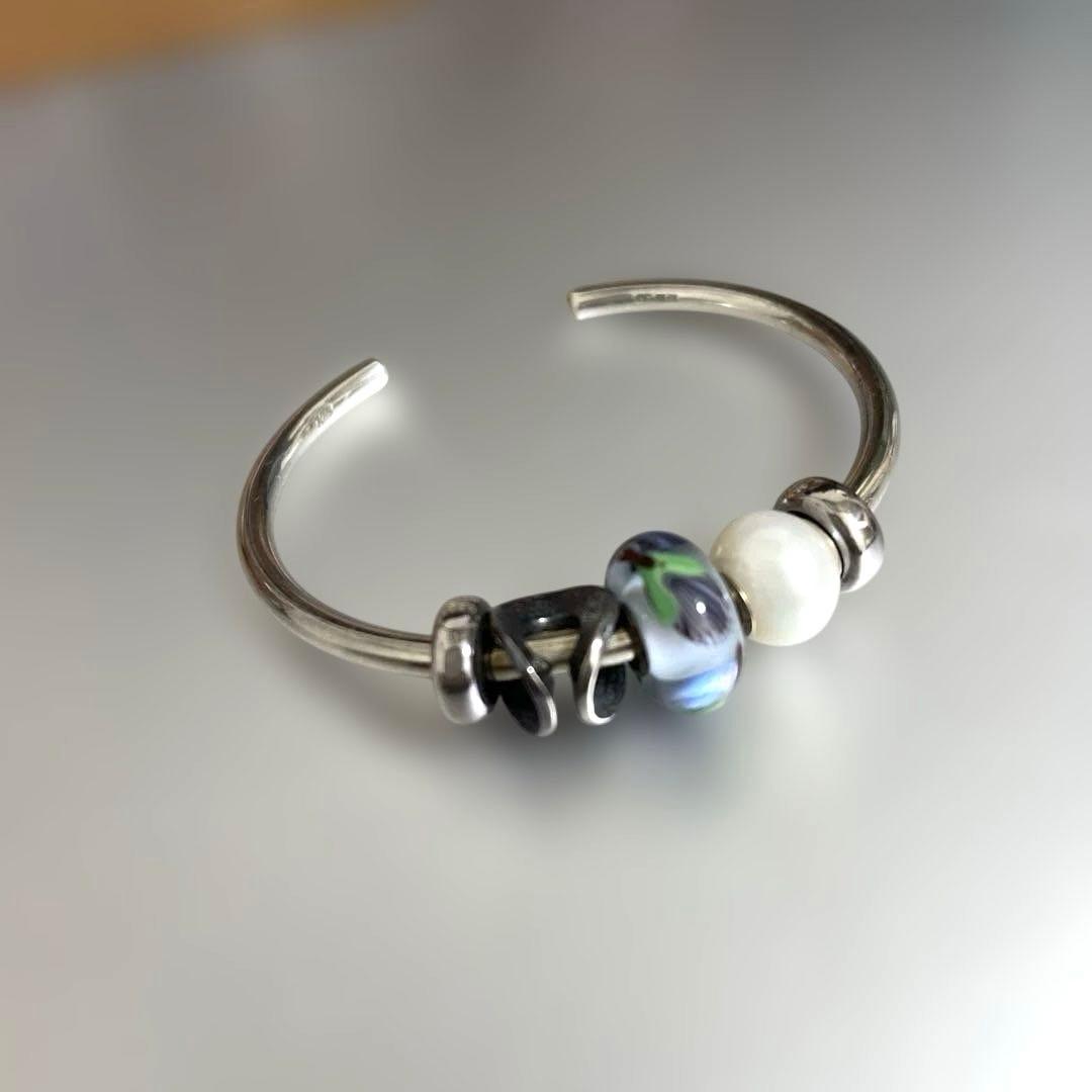 Trollbeads トロールビーズ シルバーバングル