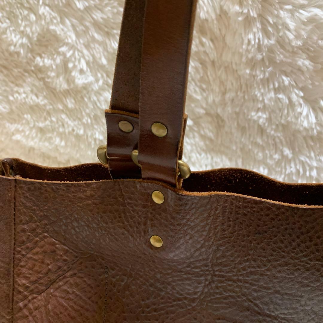 SLOW トートバッグ　bono ダークブラウン