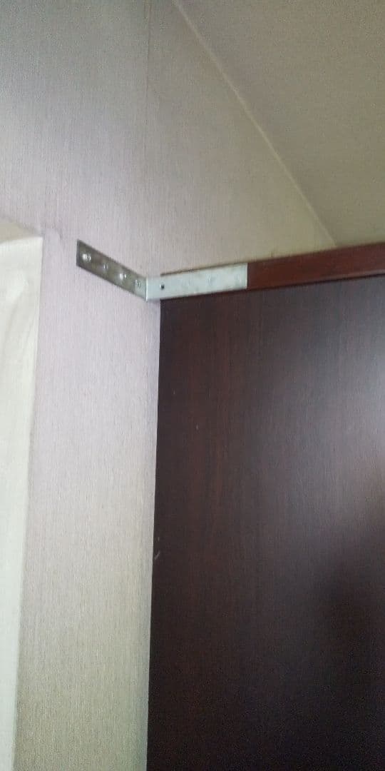 木製食器棚 アンティーク 4面 収納豊富