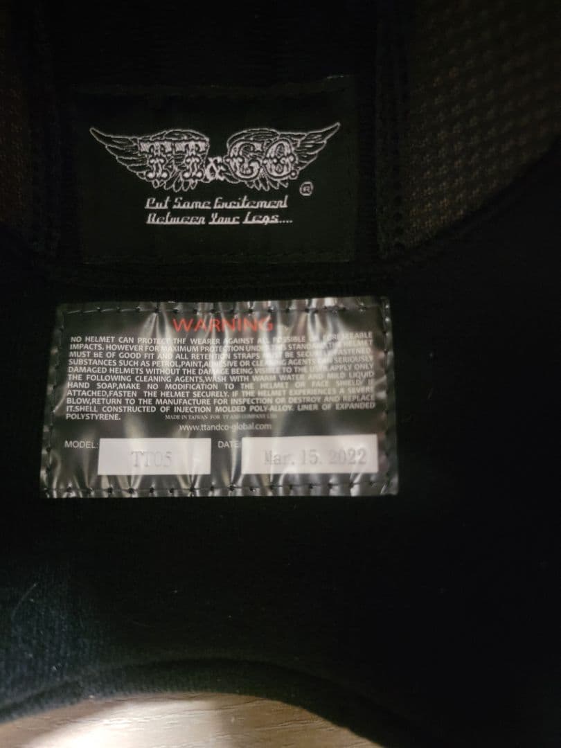 TT&CO. スーパーマグナム　 ジェットヘルメット 【人気色】500TXモデル