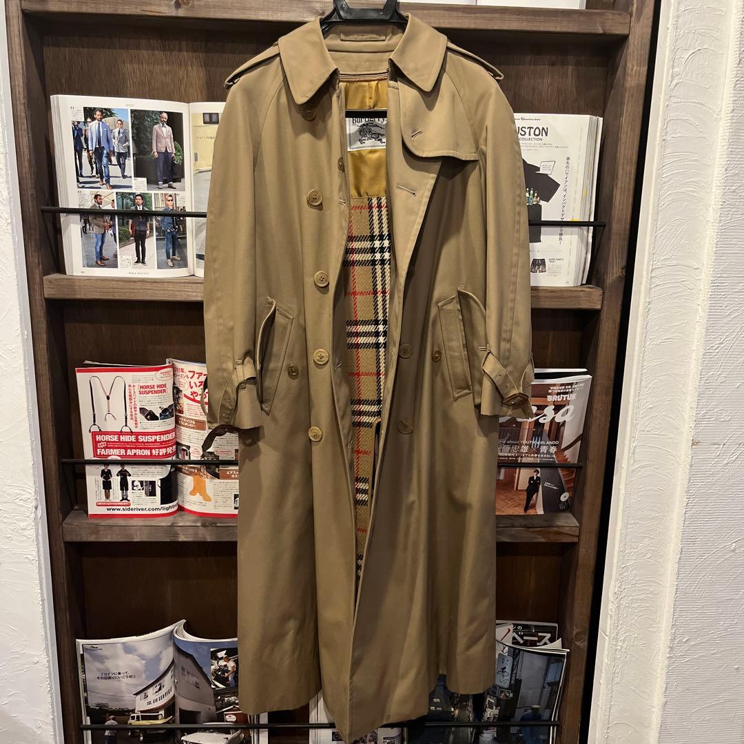 美品　Mサイズ　Burberry ライナー付トレンチコート　ヴィンテー