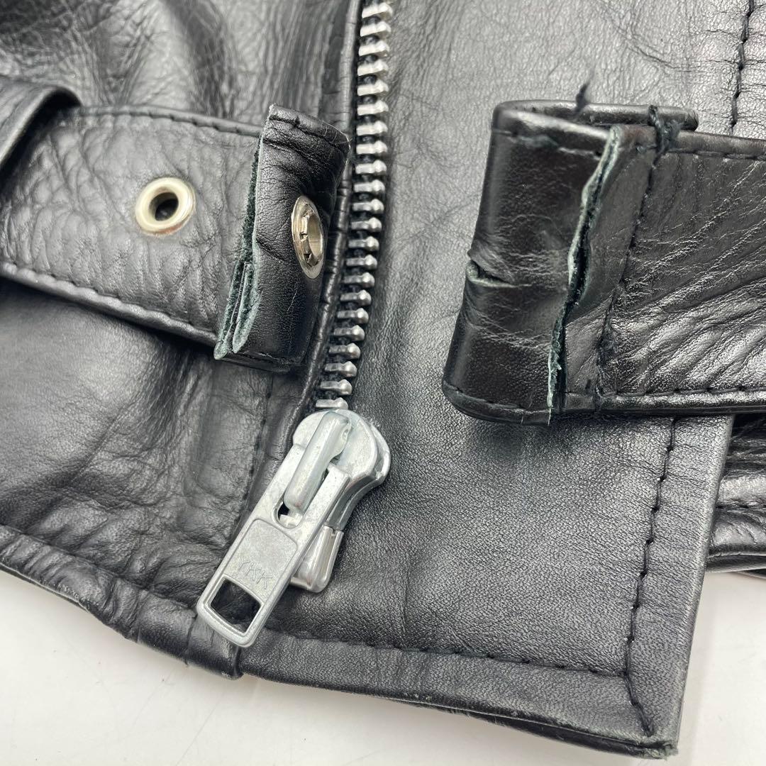 vintage brunswick ダブルライダース　レザージャケット　XXL