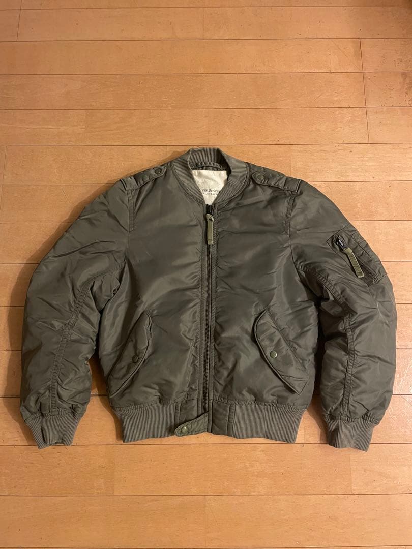 【希少】Ralph Lauren ma-1 DENIM&SUPPLY ポーカーズ