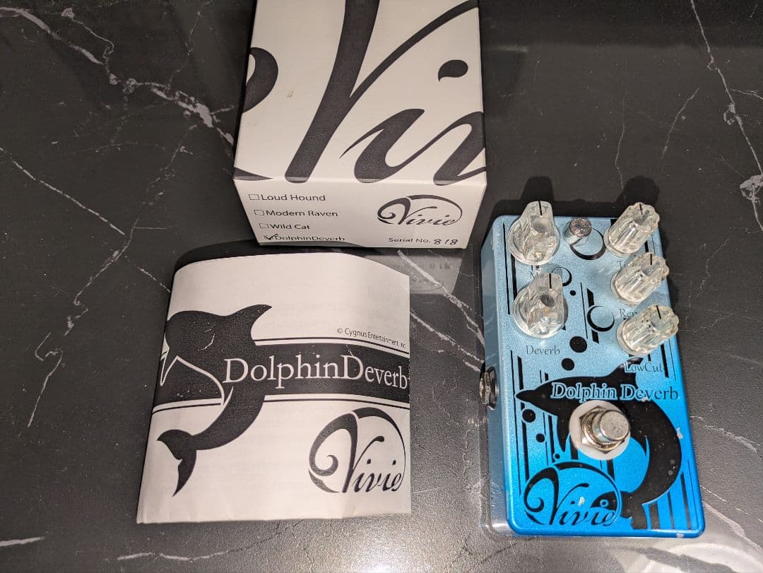 Vivie Dolphin Deverb ディレイ リバーブ、動作確認済