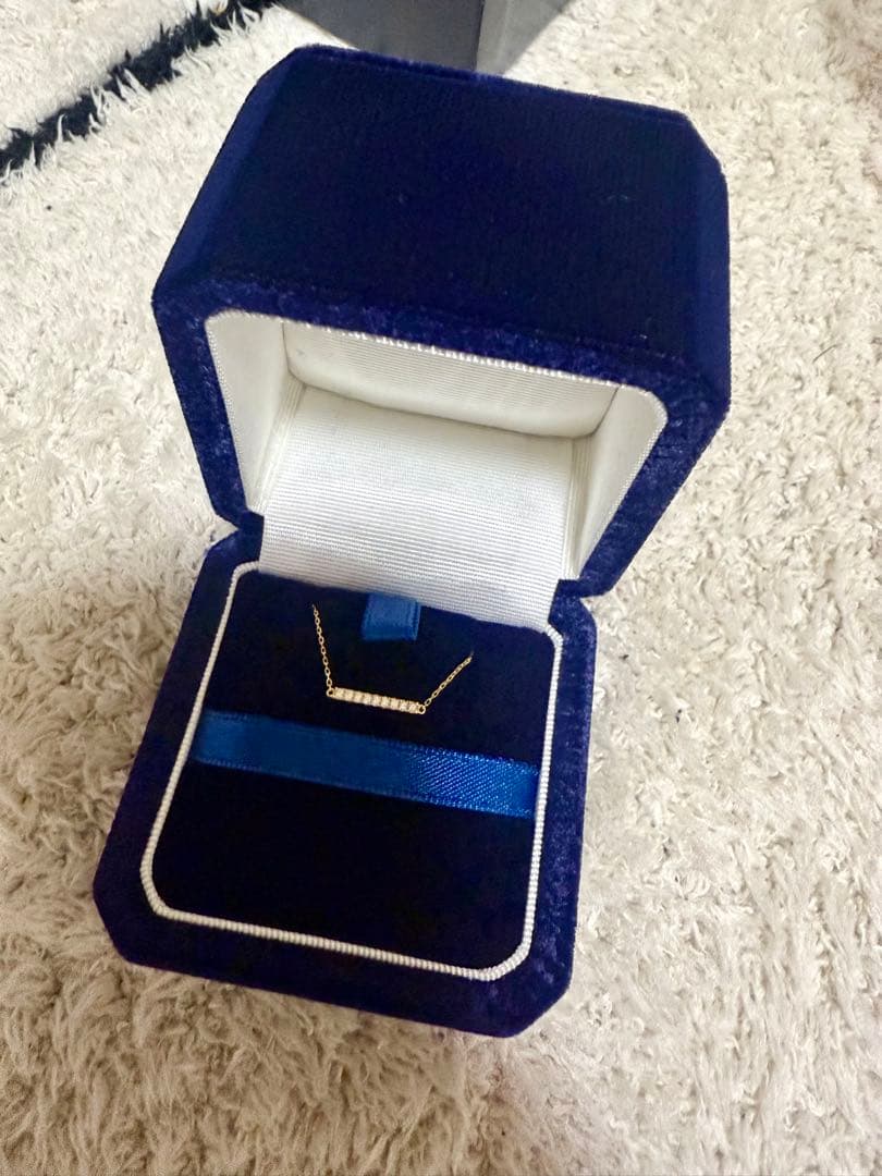 AHKAH アーカー ティナチェーン ブレスレット K18YG ダイヤ 【美品】