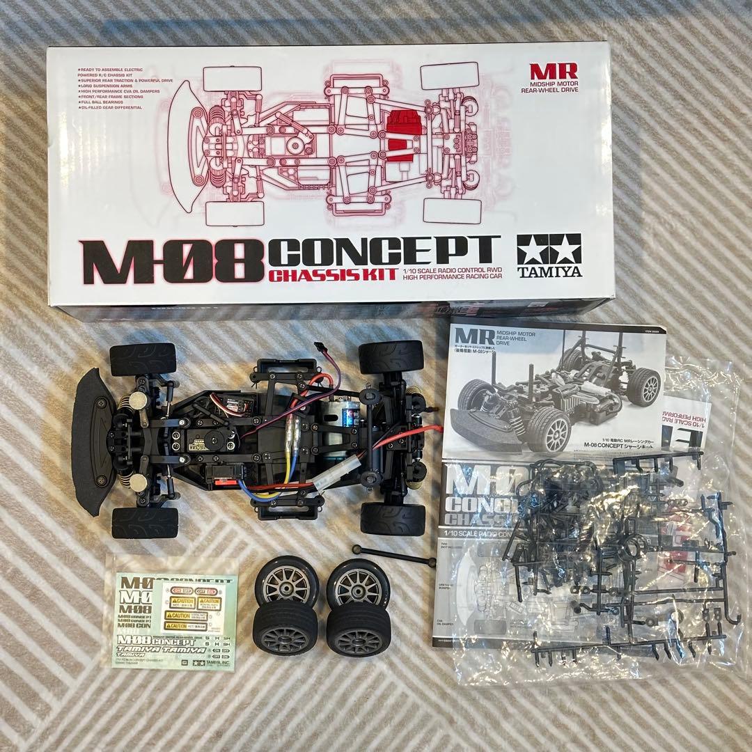 タミヤ M-08 コンセプト マツダ ロードスターのボディで