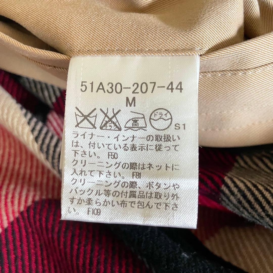 美品✨ブラックレーベルクレストブリッジ トレンチコート ライナー付 ベージュ M