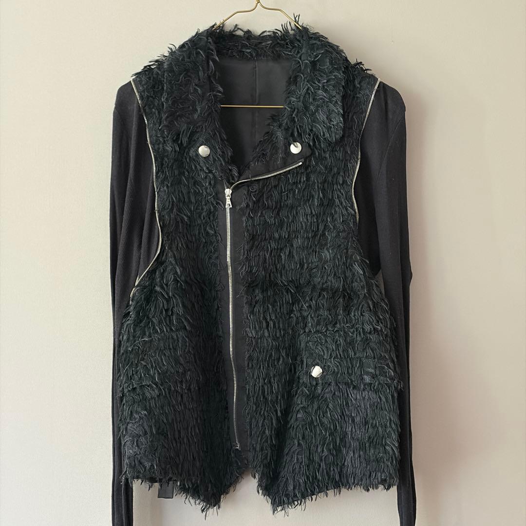 UNDERCOVER ライダース　異素材ミックス