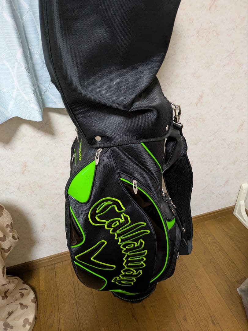 Callaway キャディバッグ 黒と緑
