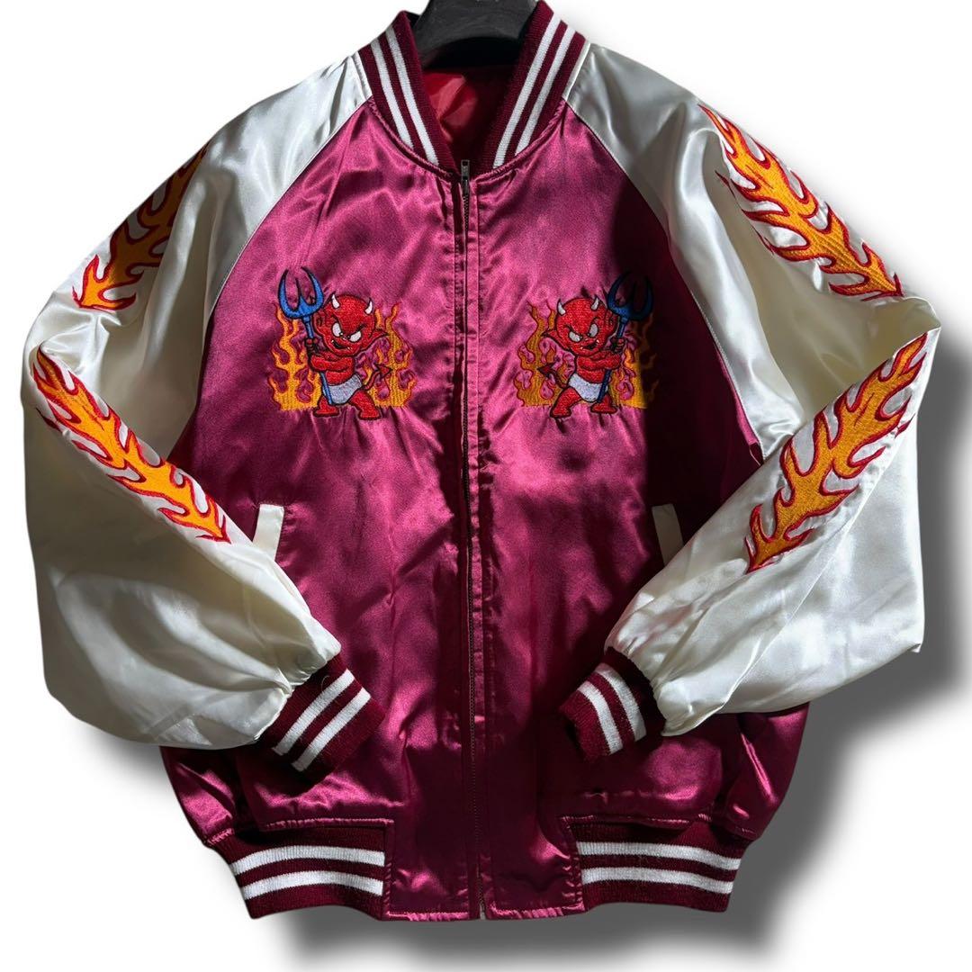 【美品】GREAT RED HOT スカジャン ヴィンテージ DOG TOWN