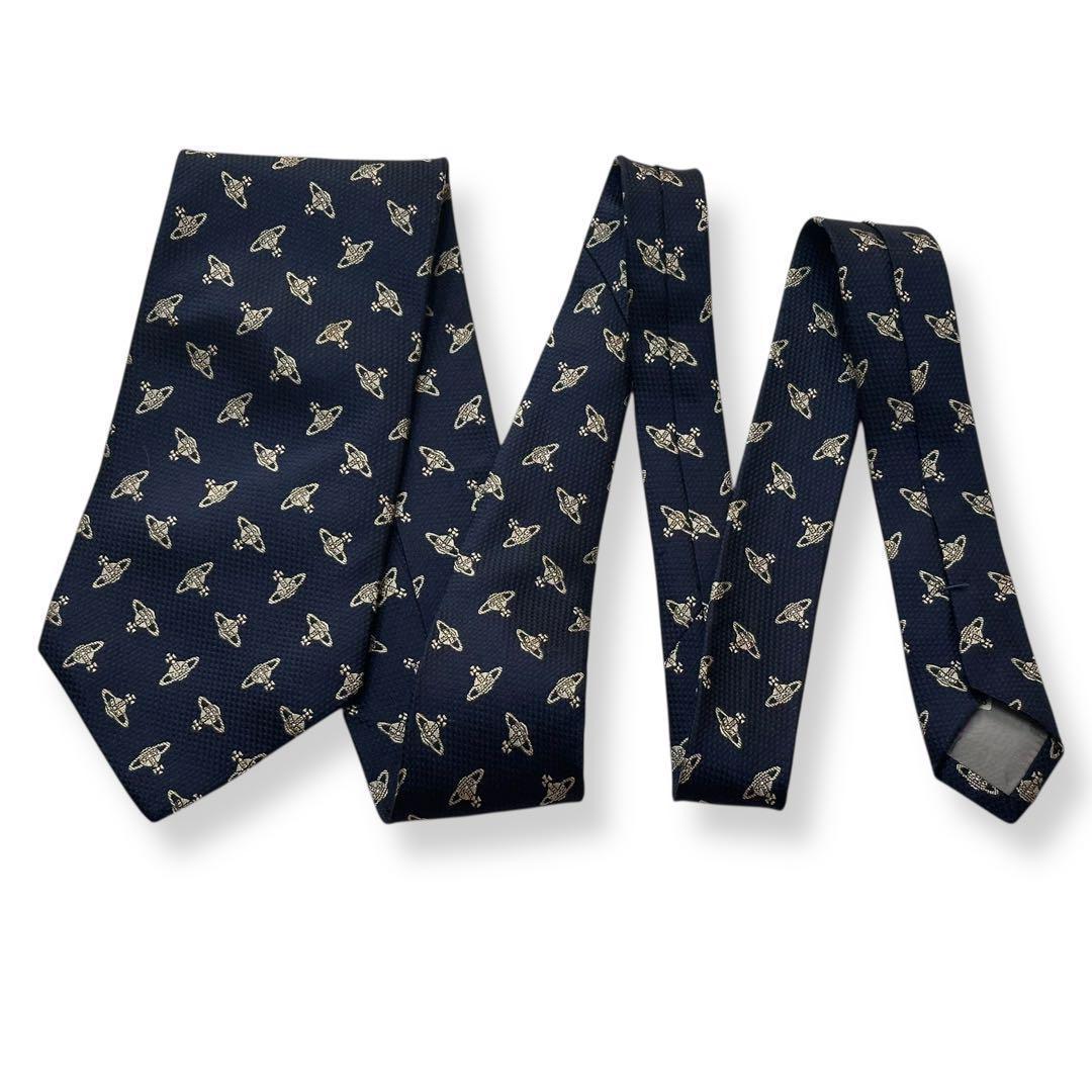 美品✨Vivienne Westwood ネクタイ　オーブ　ジャガード　成人式