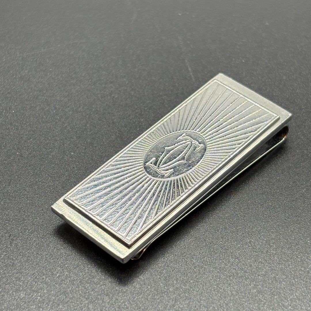 【美品】Cartier カルティエ Cドゥカルティエデコール シルバー