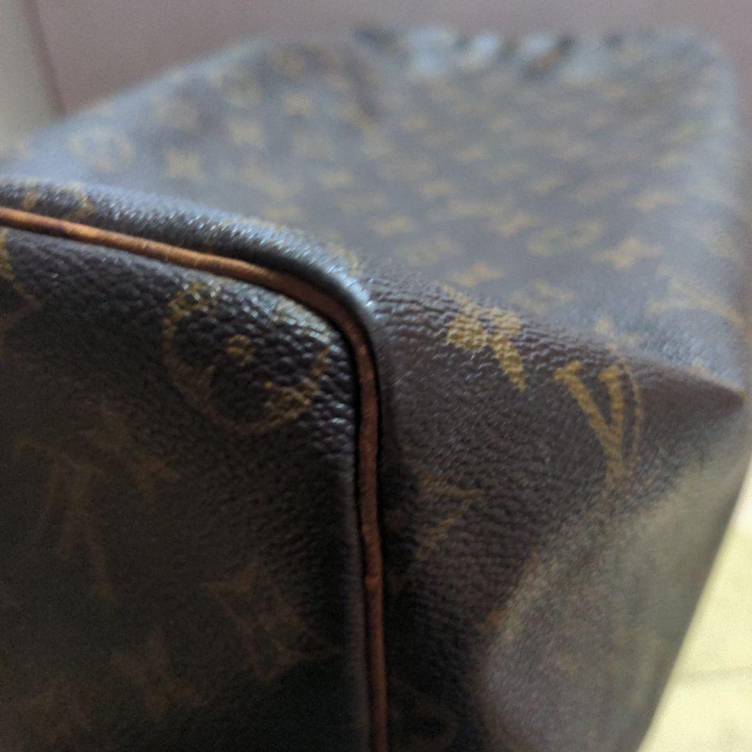 Louis Vuitton ボストンバッグ ブラウン　スピーディー　モノグラム