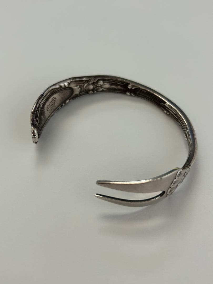 1889年 Tiffany ティファニー カトラリー フォーク バングル