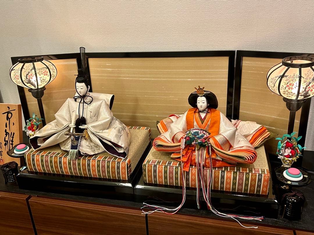 京雛 親王飾り & お道具セット