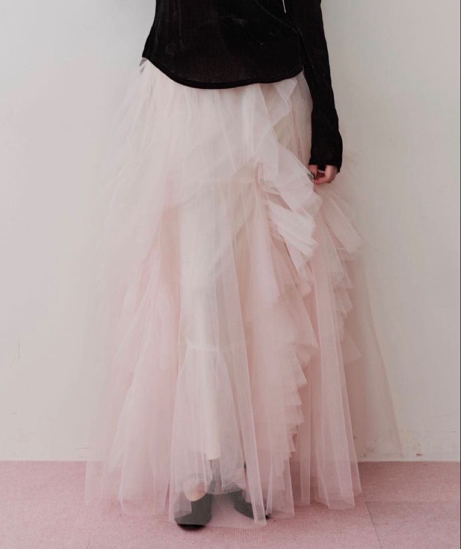 Lily ボリュームチュールスカート　ラベルエチュード