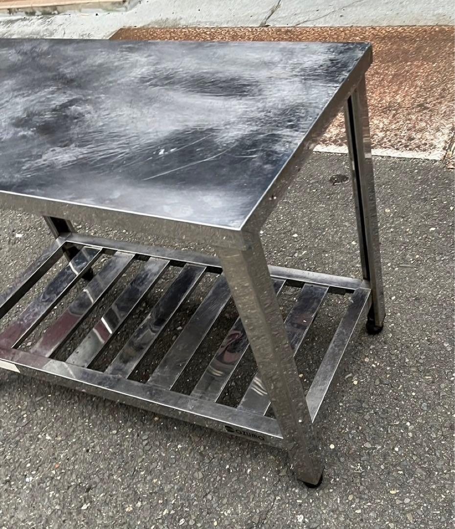 業務用 アズマ コンロ台 作業台 調理台 900×450×650 焼き台 ガス台