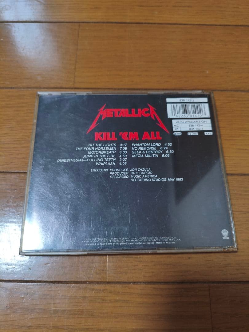 メタリカ ゴールドエディション 3アルバム 限定版 LLICA