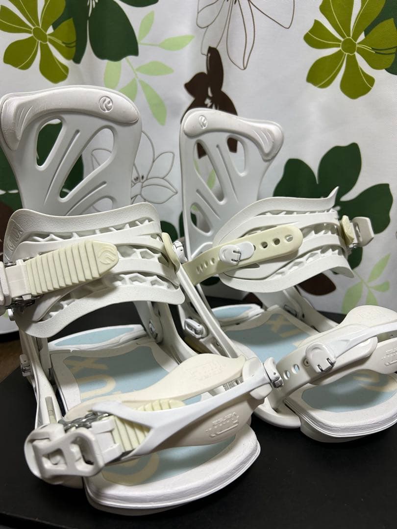 FLUX GS ホワイト レディース　ビンディング