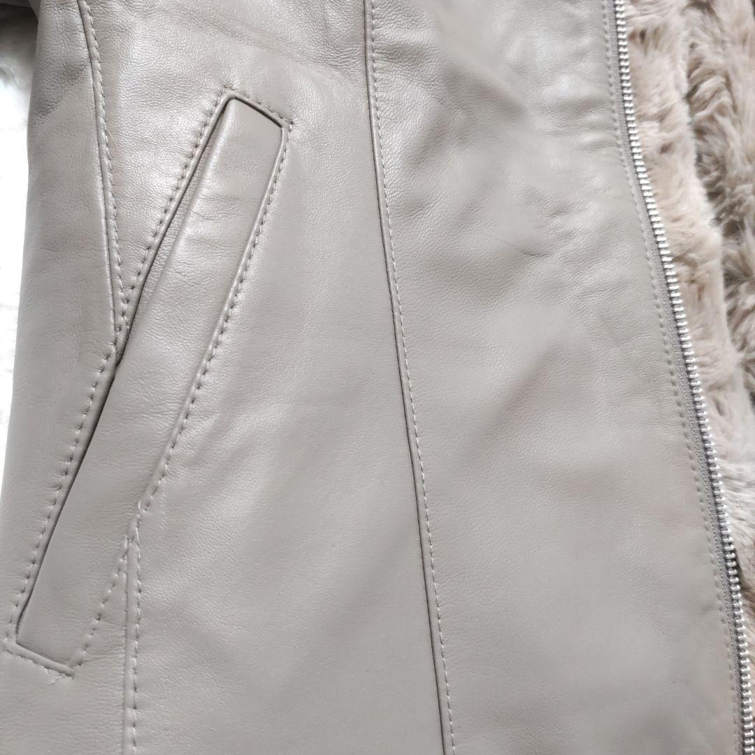 Let Me Glow レットミーグロウ ラムレザー3WAYジャケット