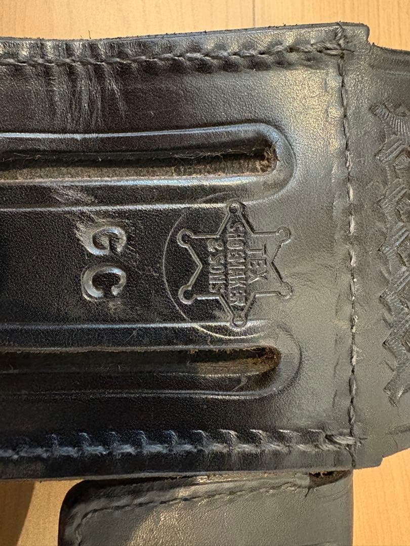 【難あり】TEX SHOEMAKER & SONS ポリスデューティベルト