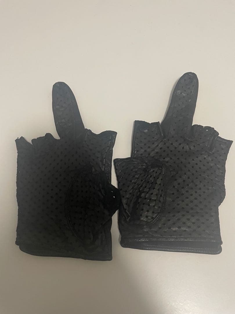 ナンバーナイン メッシュレザーグローブ