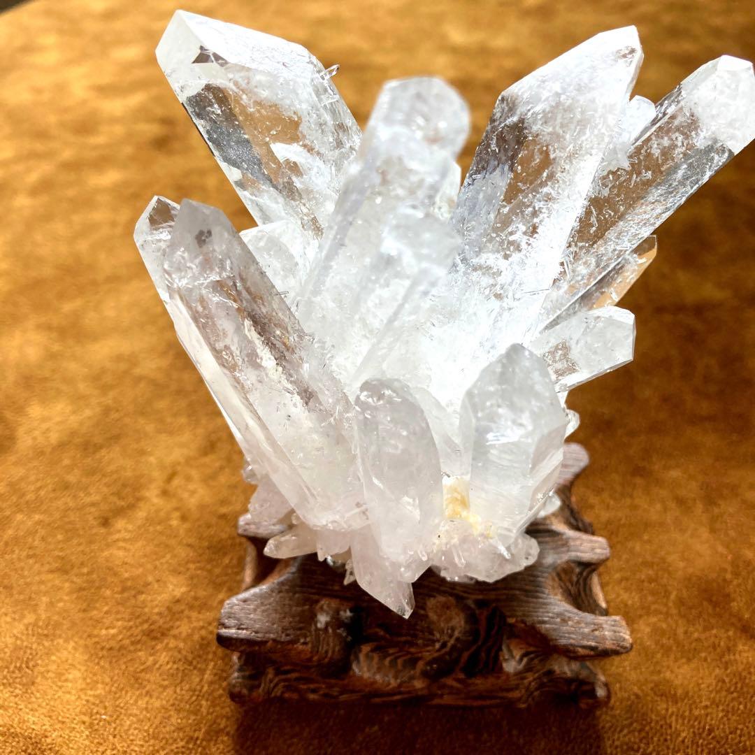 再再お値下げ　レムリアンシードクリスタル　水晶クラスター