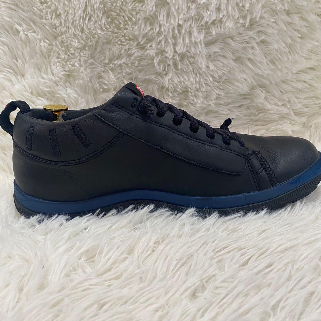 CAMPER レザースニーカー ペウピスタ GORE-TEX 黒 カンペール箱付