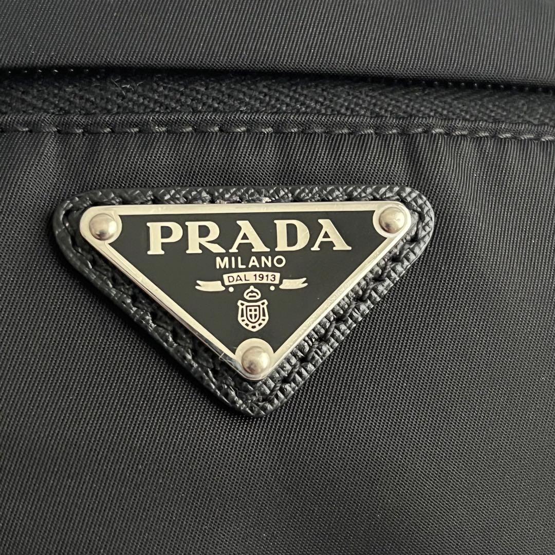 【極美品✨現行】PRADA ウエストバッグ　RFID認識済み　Re-Nylon