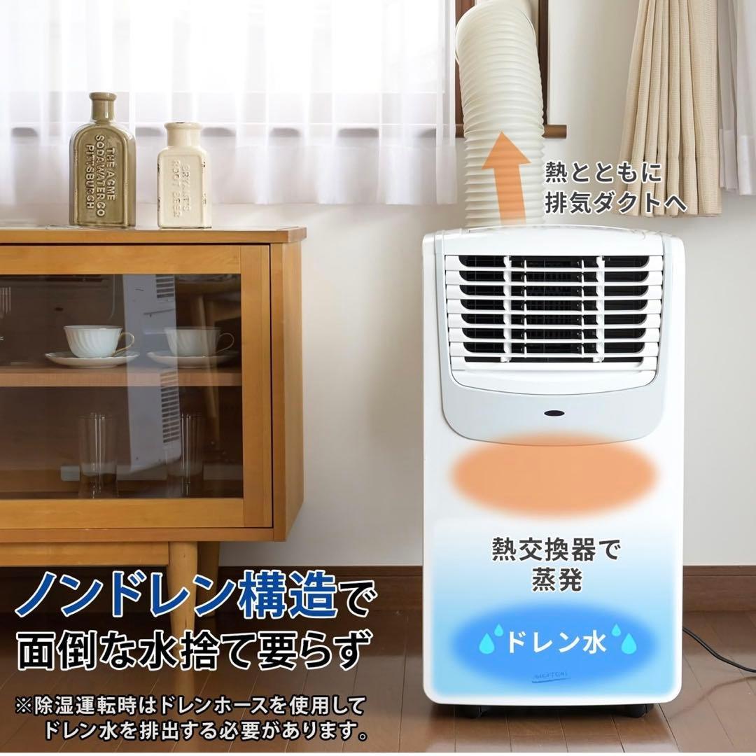 NAKATOMI 移動式エアコン MAC-20GN