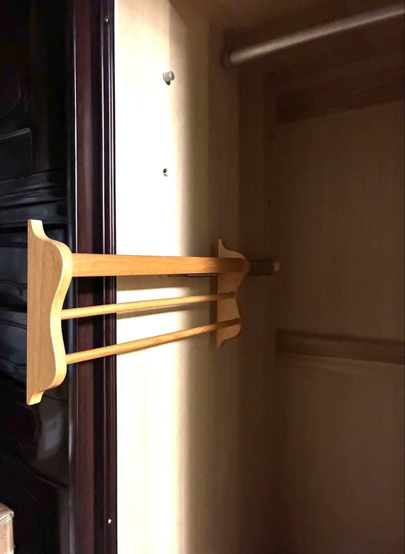 婚礼家具　洋ダンス　ワードローブ　洋服ダンス　府中家具　昭和レトロ　天然木家具