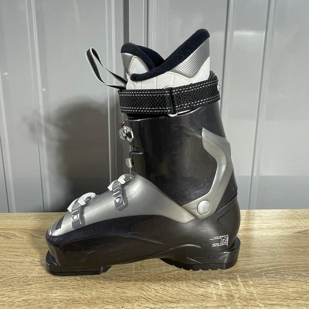 ATOMIC159cm ROSSIGNOL25.5cmストック付きスキーセット