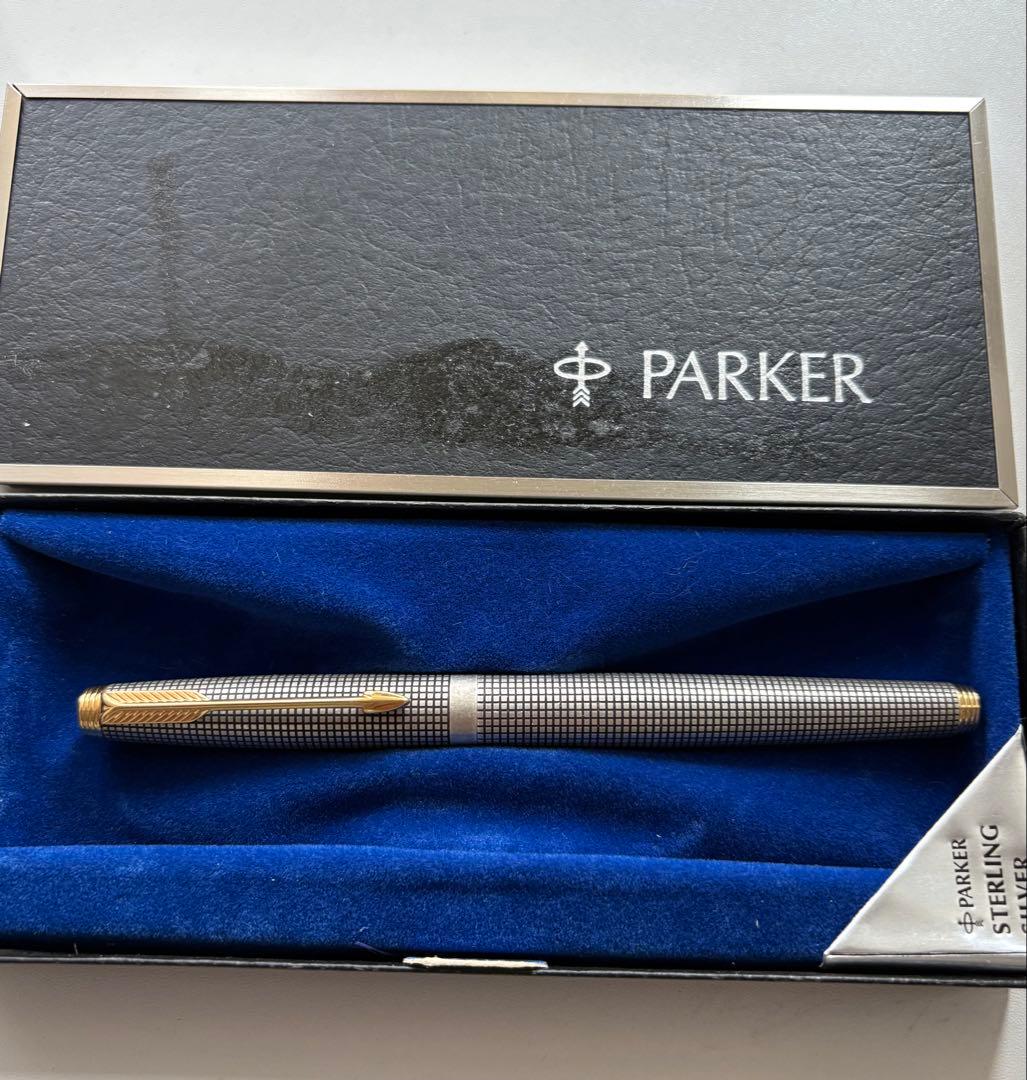 Parker75Ciseleスターリングシルバー14K USA(箱付き)