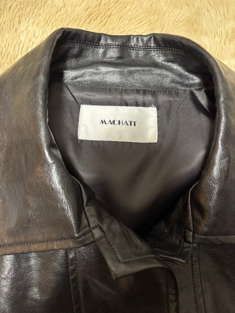 MACHATT エコレザージャケット