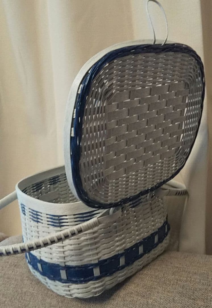 確認用  クラフトバンドかごバスケット