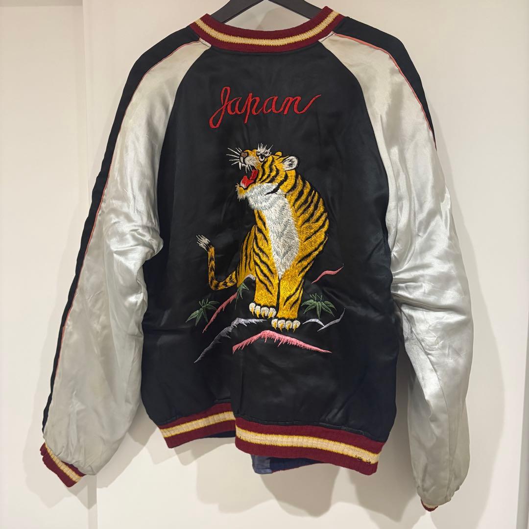 40s 50s スカジャン Big size 両A面 888ジッパー