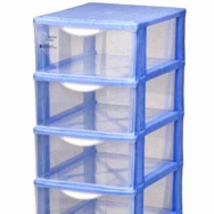 樹脂製シューズボックス 4個セット